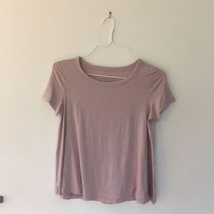 American Eagle Pink Soft & Sexy Basic T-Shirt